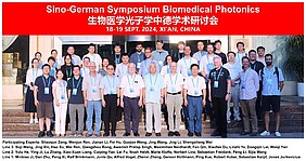 Fig. 1 Attendees of the Sino-German Symposium on Biomedical Photonics 